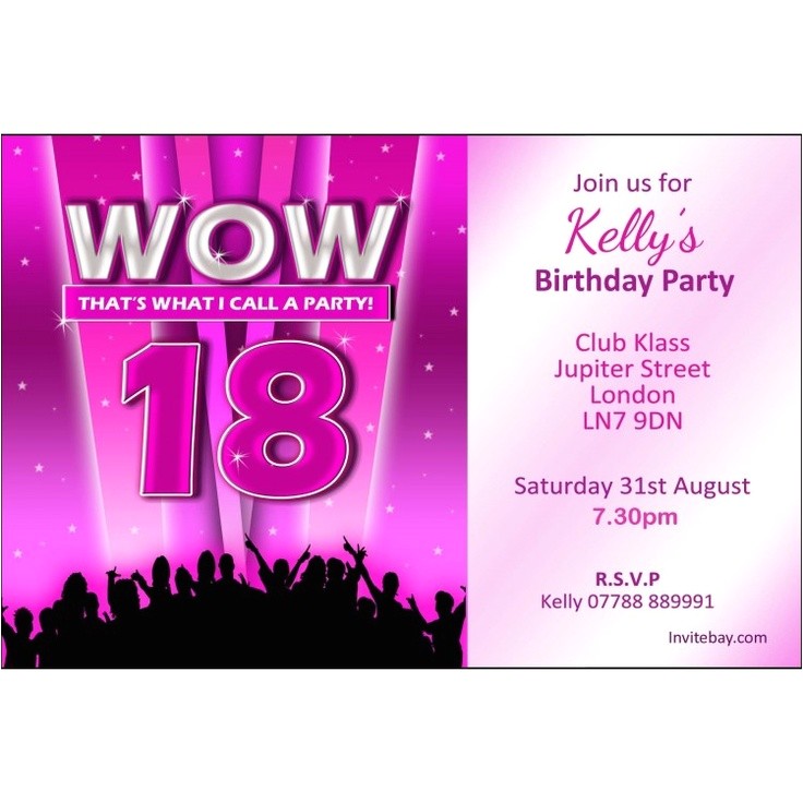 20 staggering 18th birthday party invitations