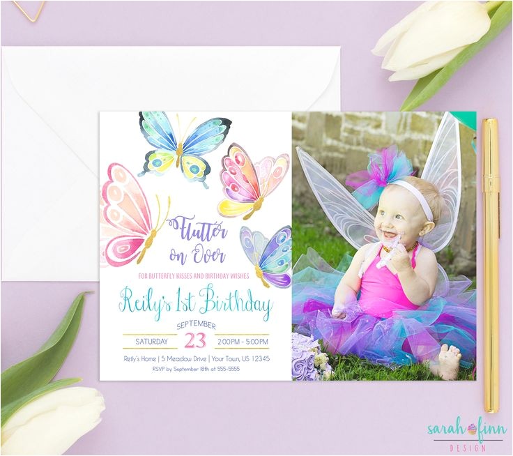 butterfly invitations