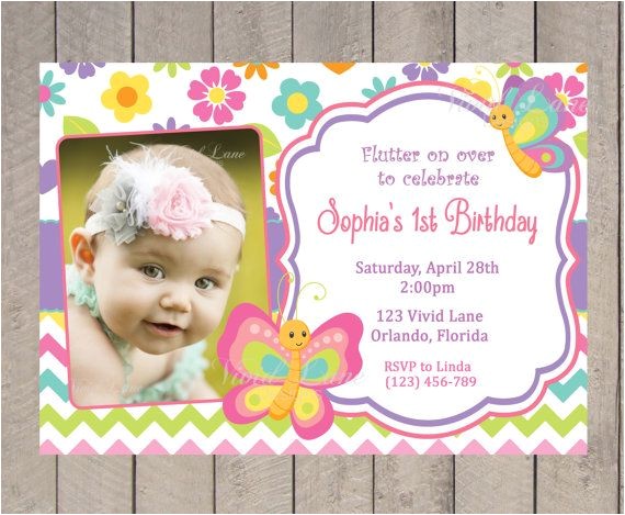 butterfly birthday invitations butterflies birthday invitation pink purple by vividlanedesigns 14 00 with photo baby girls printables