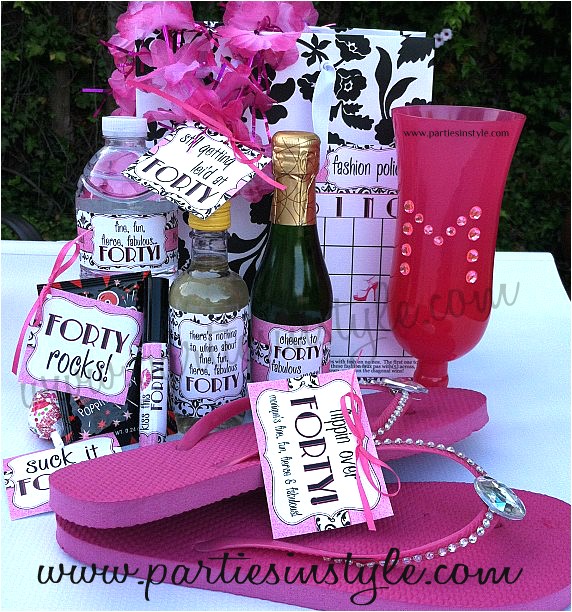 40th birthday party themes for women
