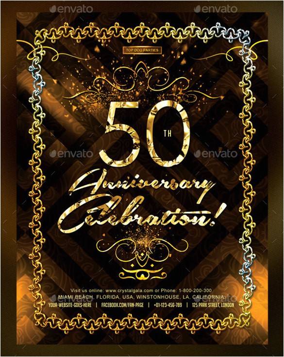 sample 50th birthday invitation