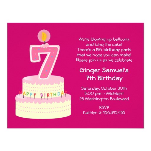 7th birthday wishes quotes