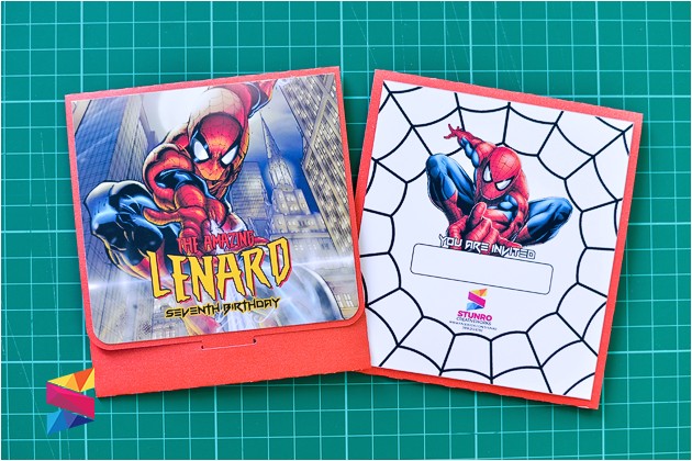 lenard spiderman themed 7th birthday