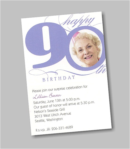 marvelous 90th birthday party invitations which is currently a trend