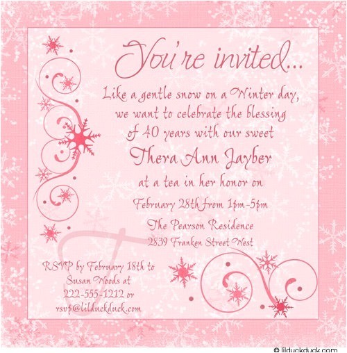 birthday party invite wording