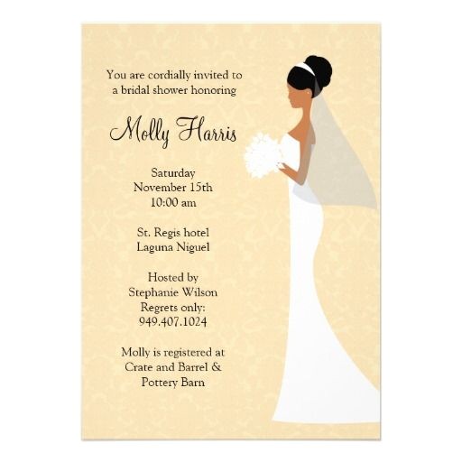 african american bridal shower invitations