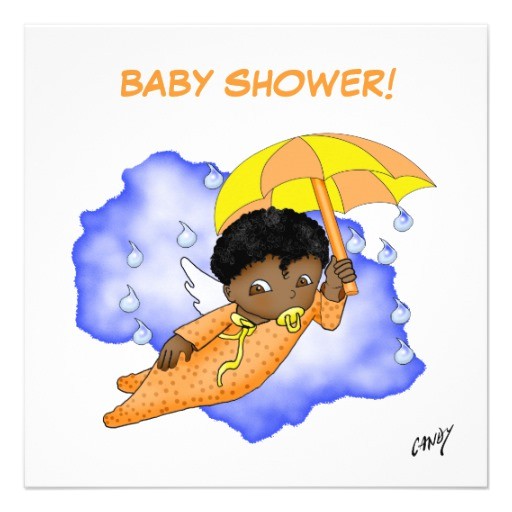 baby shower cartoon invitations