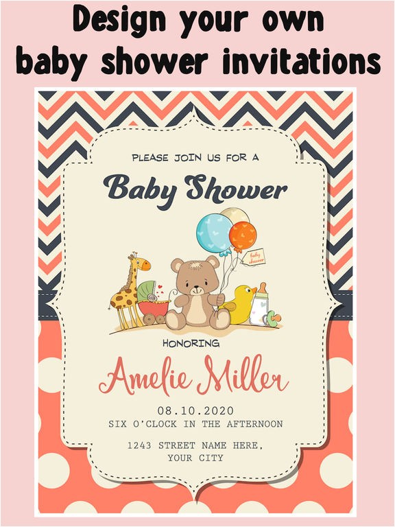 baby shower invitation cards free