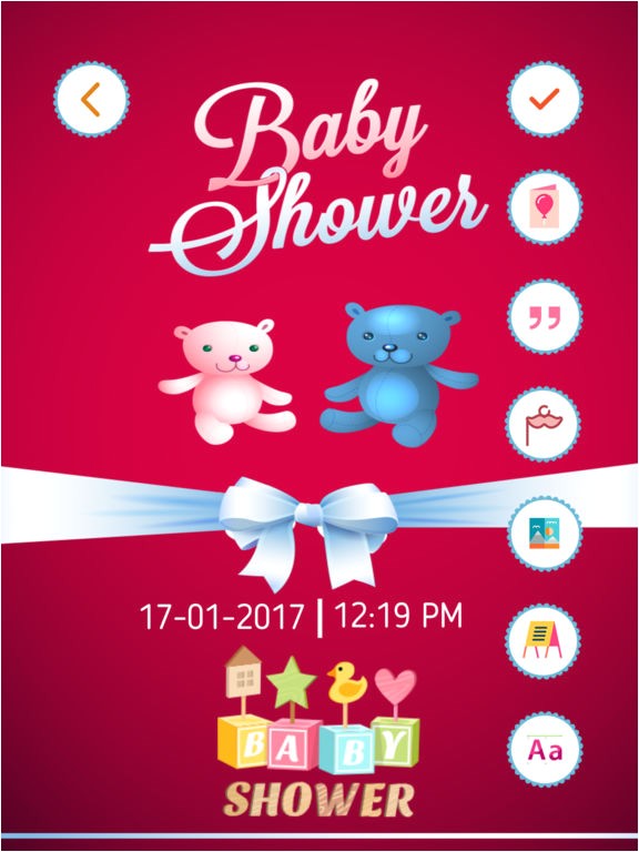 baby shower invitation cards maker hd