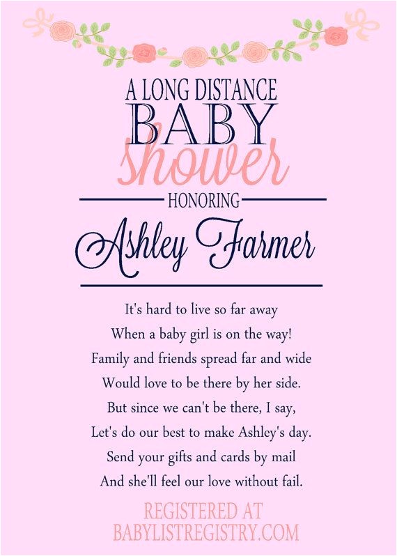 baby shower after baby is born invitation wording