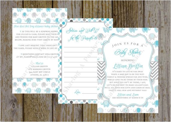 baby shower by mail invitations