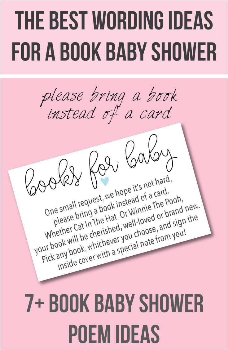book baby shower invitations
