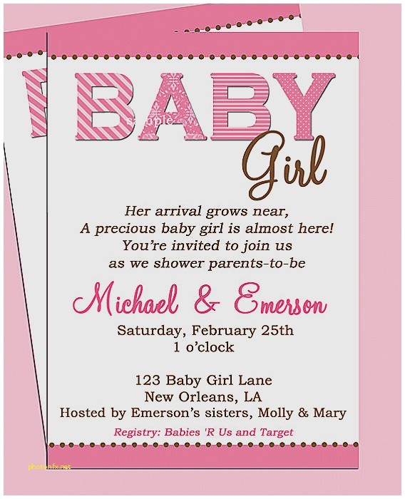 free templates for baby shower invitations for girl