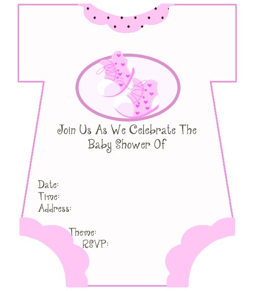 baby shower invitations templates free printable