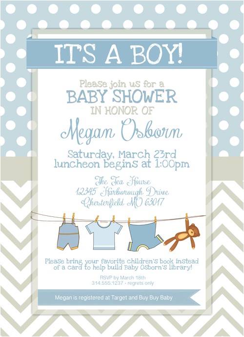free printable baby shower invitations for boys template