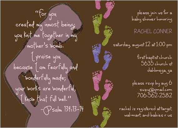 christian quotes for baby shower