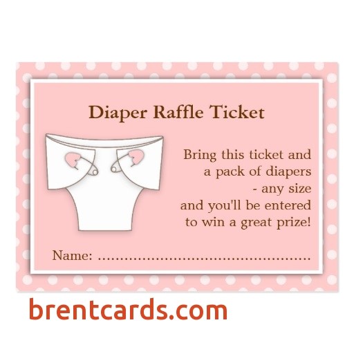 baby shower invitation diaper raffle wording