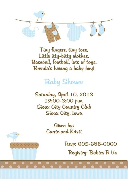 cute baby shower invitation wording ideas design