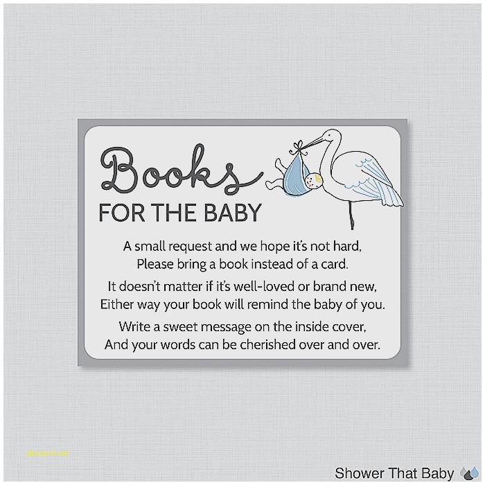 baby shower books instead of cards invitation wording
