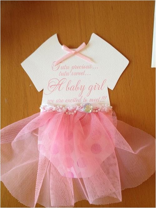 diy baby girl shower invitations ideas