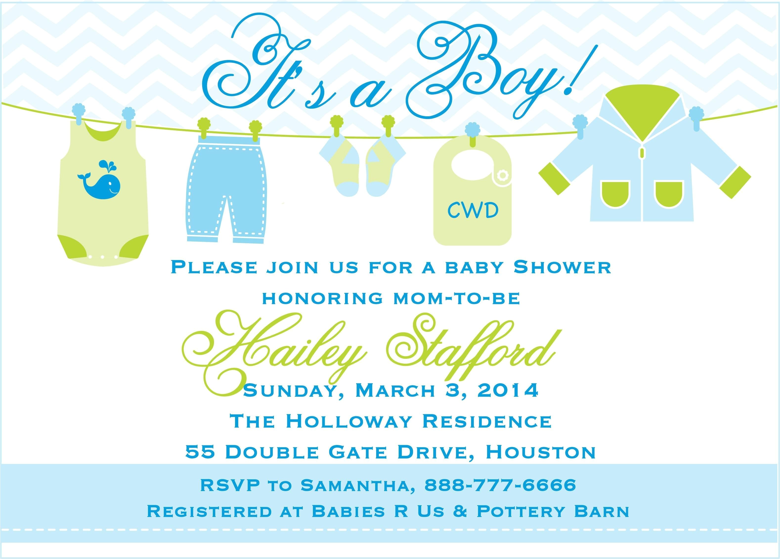 baby shower invitations nz