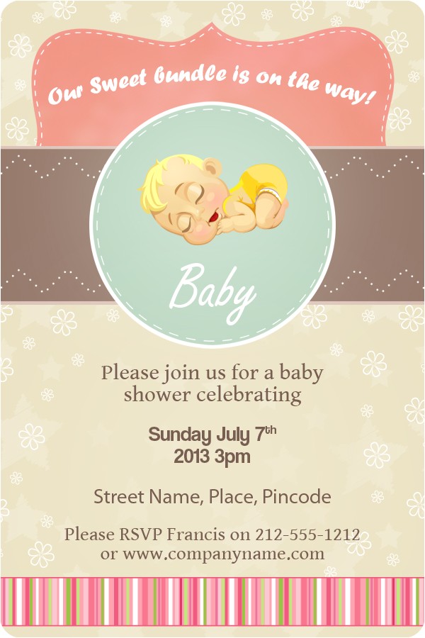 magnet invitations baby shower