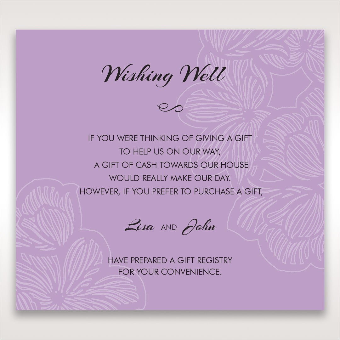 bridal shower wishing well poems and wording