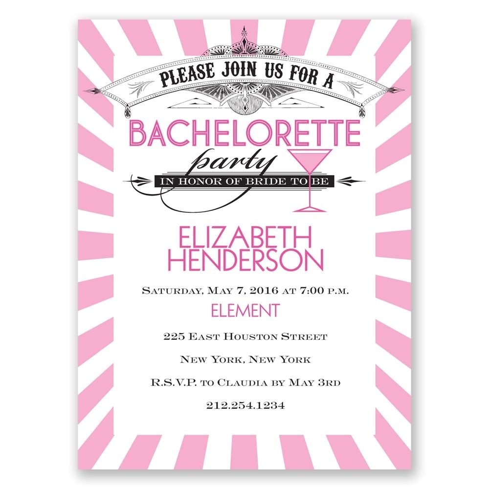 bachelorette party invite wording