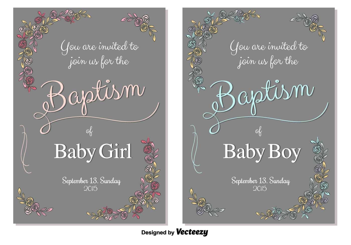 invitation templates for christening free