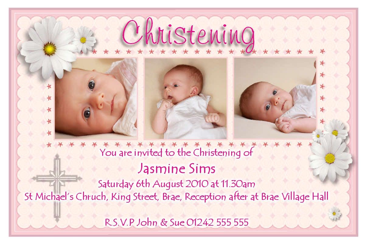 baptism invitation card free