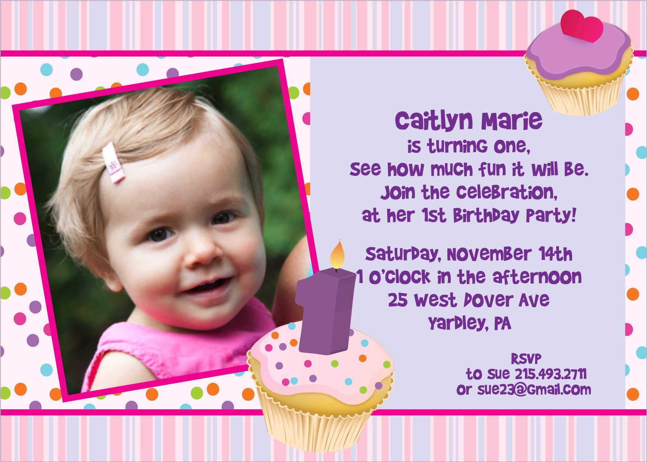 1st birthday invitations templates free