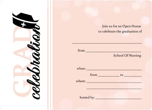 printable graduation invitation