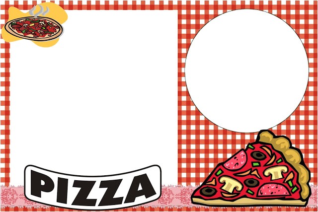 pizza party free printable invitations