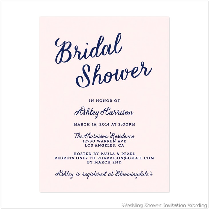 Bridal Shower Invitation Text Bridal Shower Invitation Wording Fotolip Com Rich Image