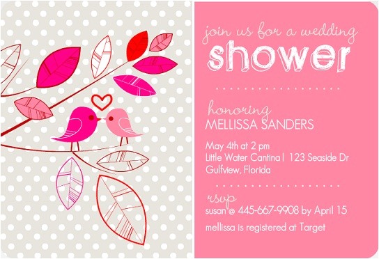 wedding shower invitation wording
