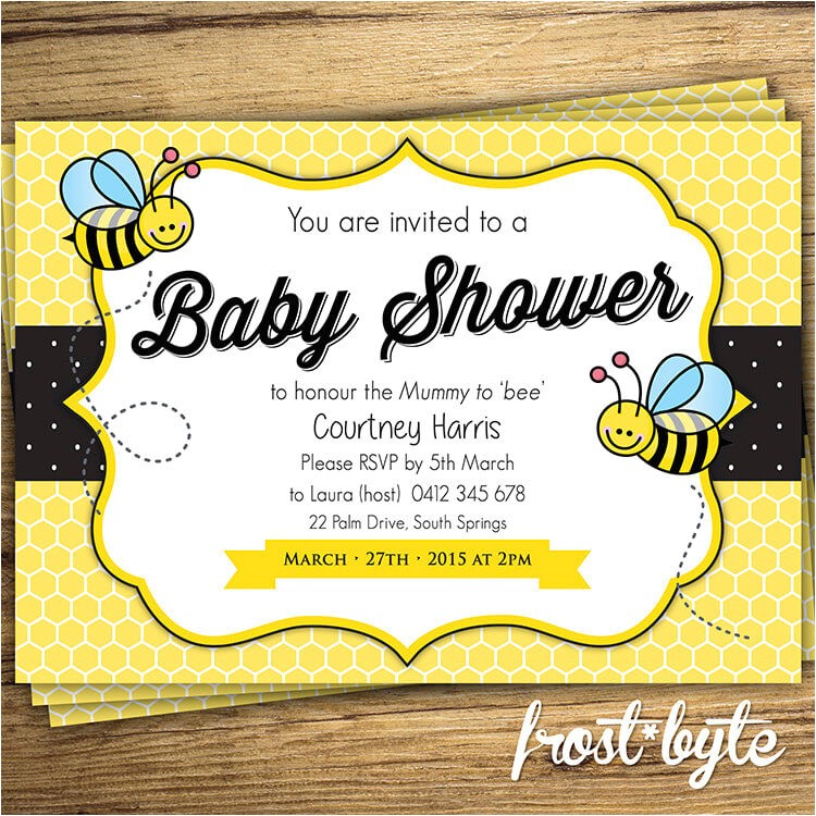 bumblebee baby shower ideas