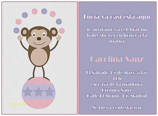 celebrity baby shower invitations