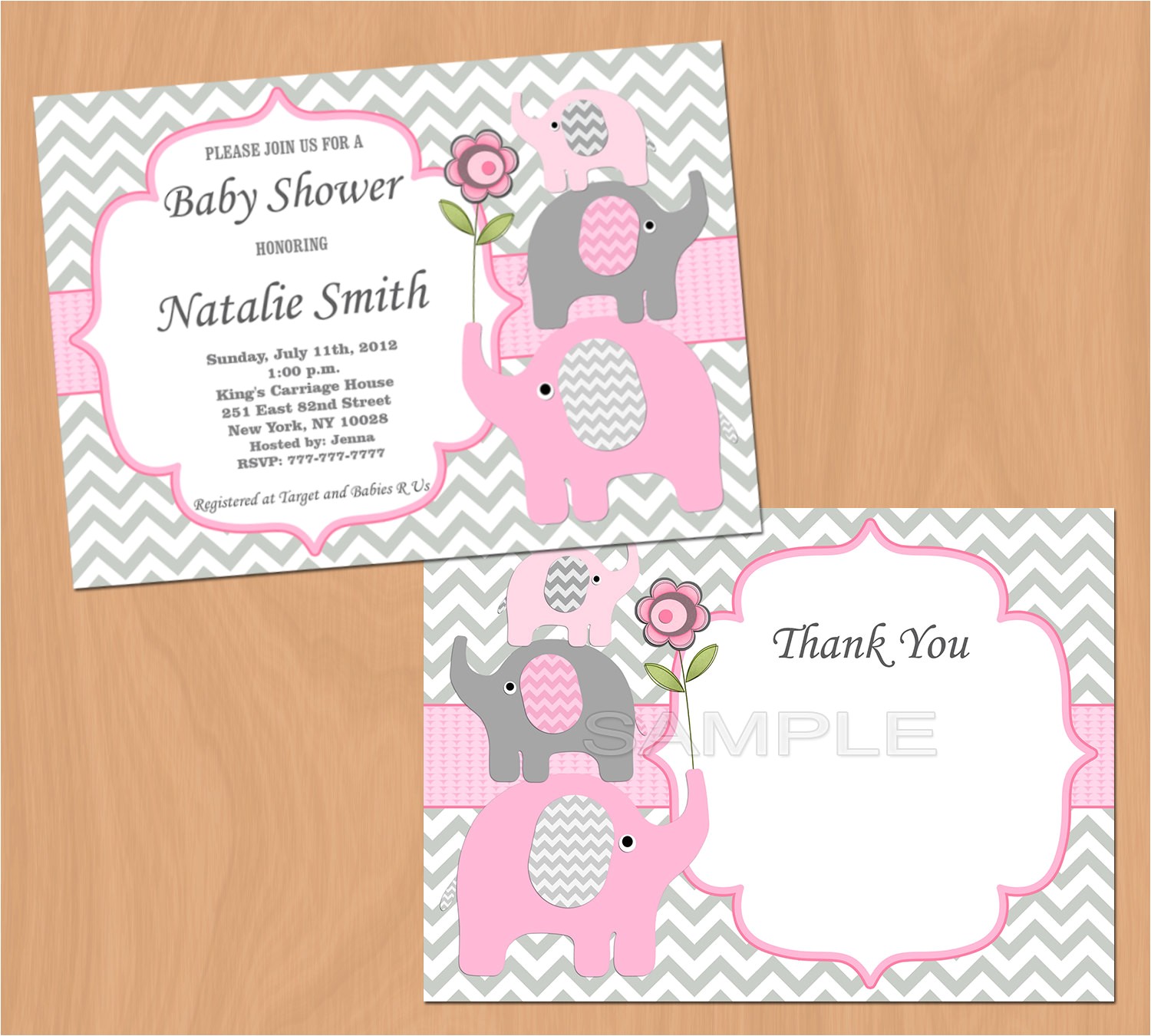cheap baby shower invitations for girls