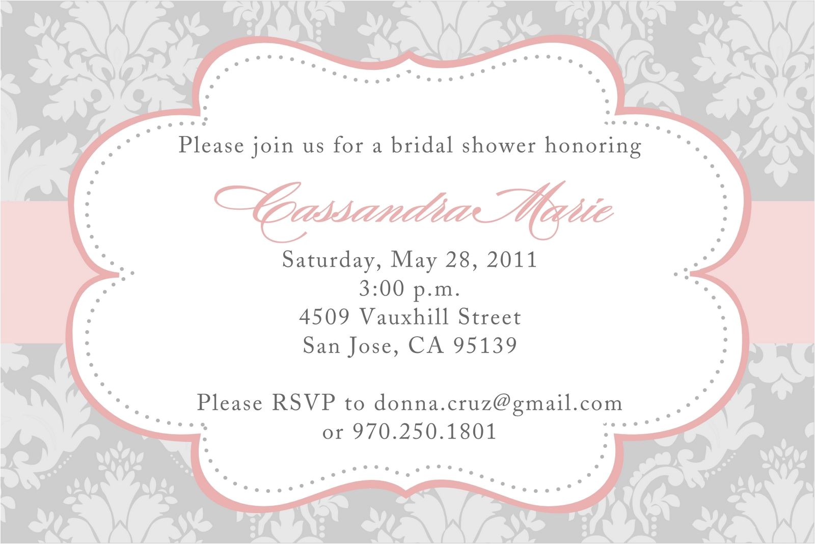 cheap bridal shower invitations canada