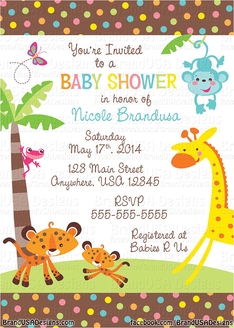 cheap personalized baby shower invitations