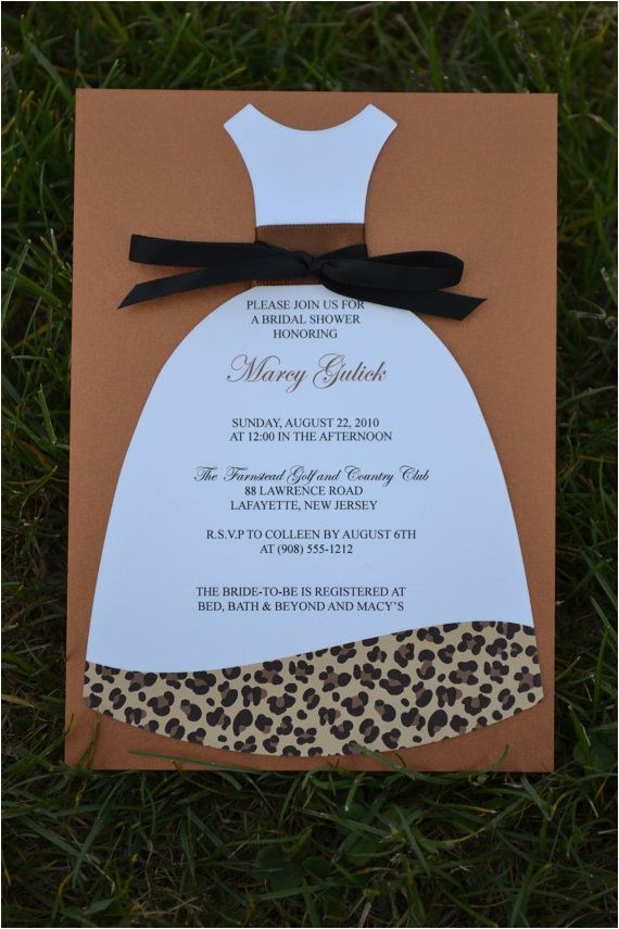 leopard print wedding