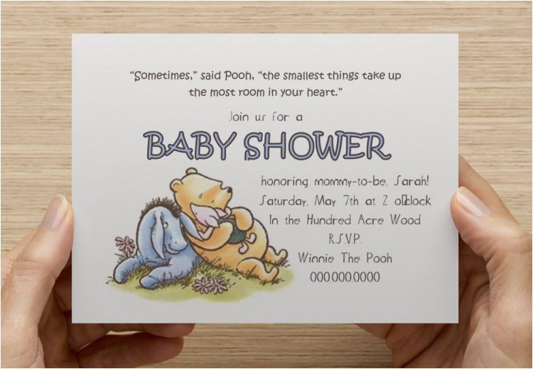 classic winnie the pooh baby shower
