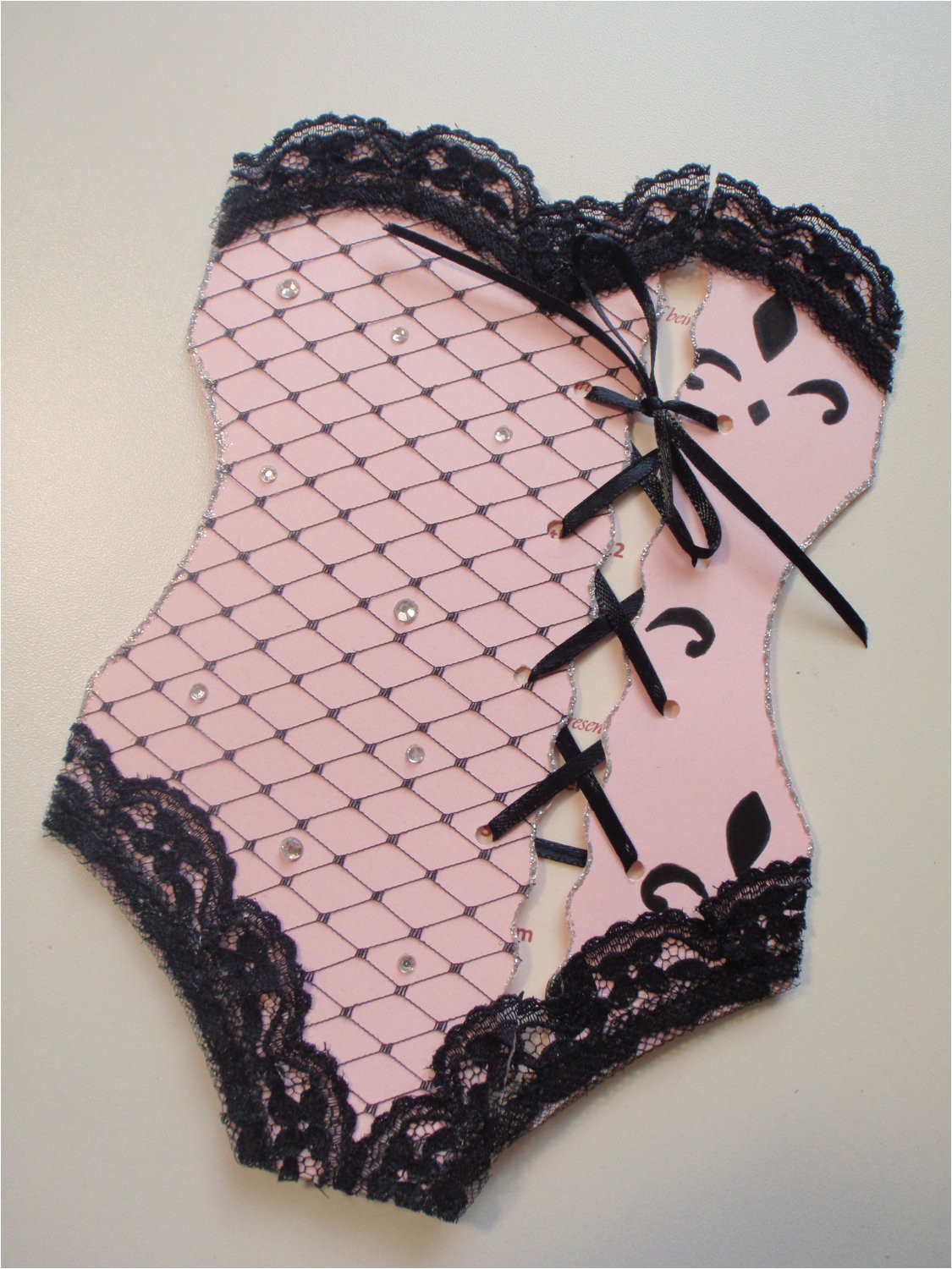 pink corset bachelorette party or bridal