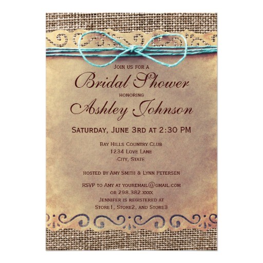zazzle vintage bridal shower invitations