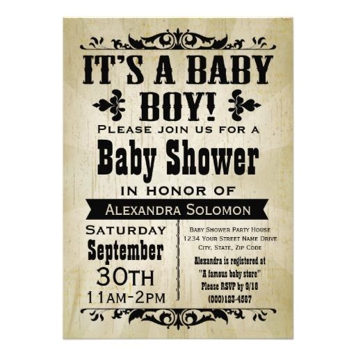 its a boy baby shower