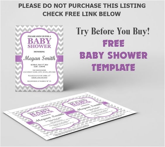 free baby shower invitation templates microsoft word