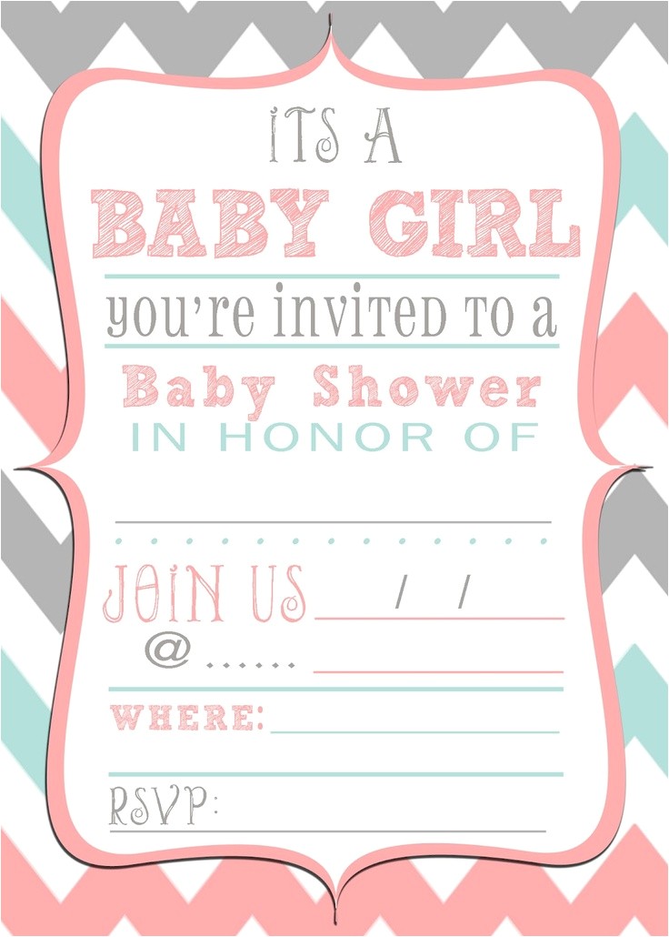 baby shower invitations free printable