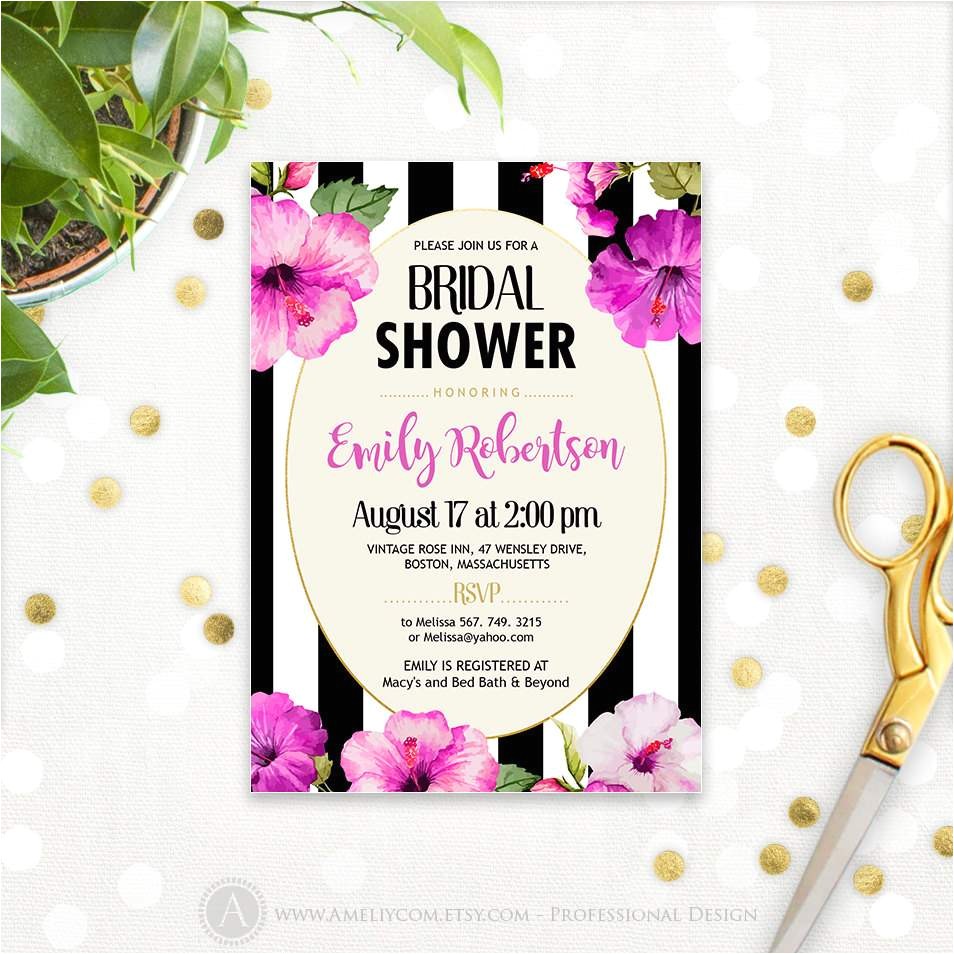 wedding shower invitations