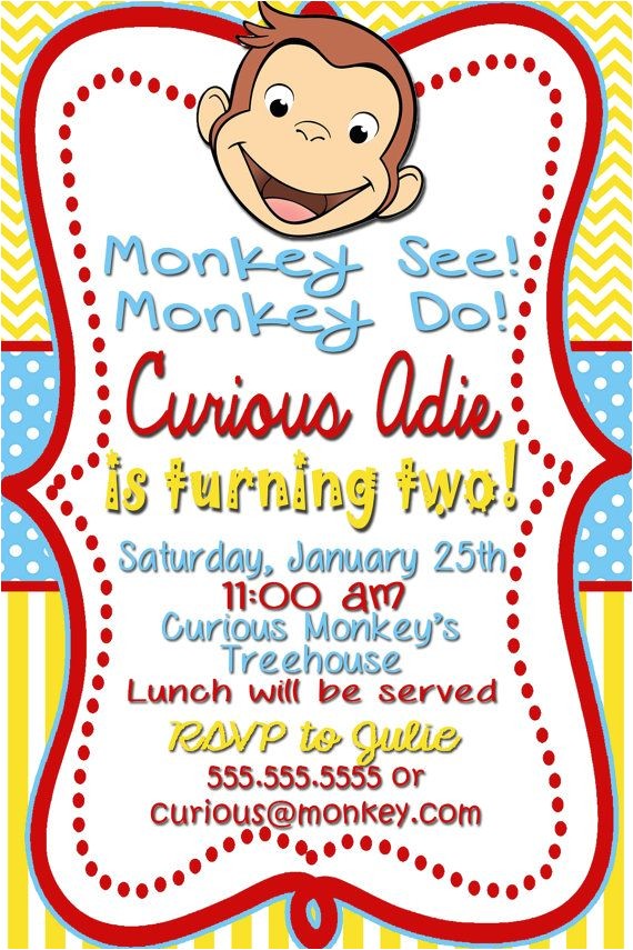 curious george party