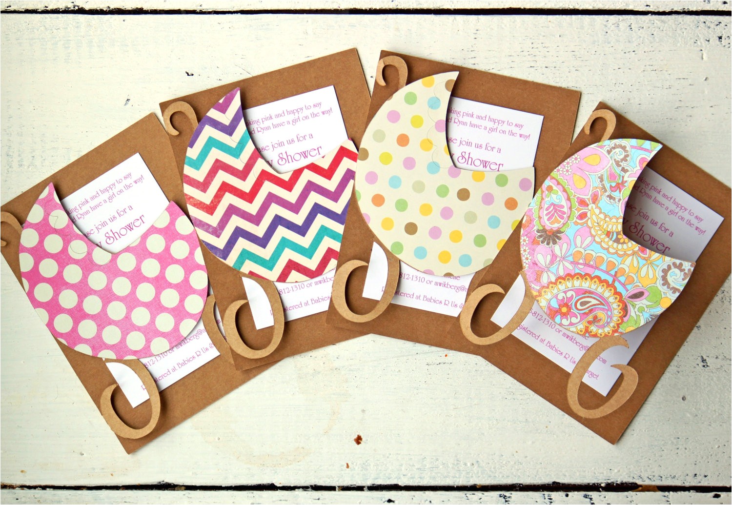 custom baby shower invitations for girl